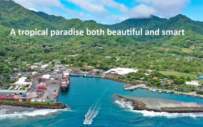 A tropical paradise both beautiful and smart